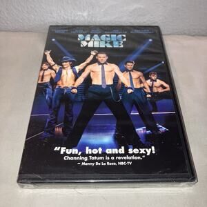 Dvd Sealed New Magic Mike Warner Bros. Channing Tatum Matthew Mcconaughey Movie
